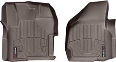 Килимки WeatherTech Choco для Ford Super Duty (mkIII)(single cab)(with 4x4 shifter)(raised dead pedal) 2012-2016 automatic - Фото 1