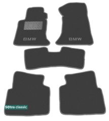 Двошарові килимки Sotra Classic Grey для BMW 3-series (E36) 1991-1997
