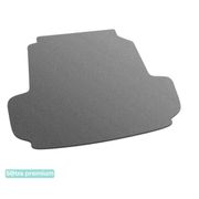 Двошарові килимки Sotra Premium Grey для Peugeot 408 (mkI)(багажник) 2010-2014 - Фото 1