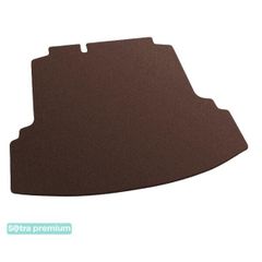Двошарові килимки Sotra Premium Chocolate для Volkswagen Jetta (mkVI)(A6)(бензин)(багажник) 2010-2018