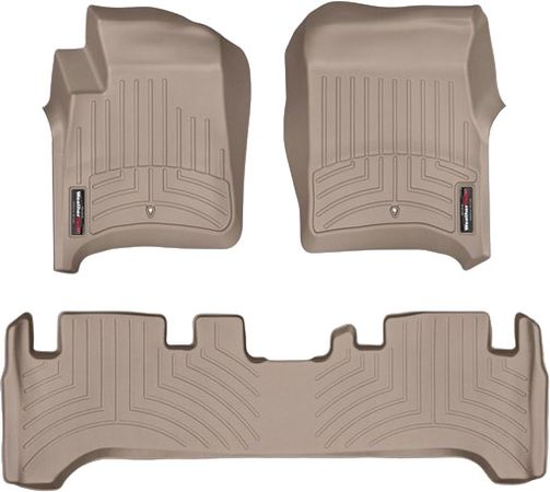 Коврики Weathertech Beige для Toyota Land Cruiser (J80); Lexus LX (mkI) 1990-1997 - Фото 1