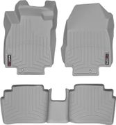 Коврики WeatherTech Grey для Nissan Tiida (C11) 2004-2012 - Фото 1