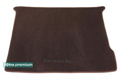 Двошарові килимки Sotra Premium Chocolate для Mercedes-Benz M/GLE-Class (W166)(багажник) 2011-2019 - Фото 1