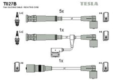 Дроти запалювання Tesla T027B для BMW 5-series (E28; E34)(530i / 535i / M535i) / 7-series (E32)(730i / 730iL / 735i / 735iL) - Фото 2