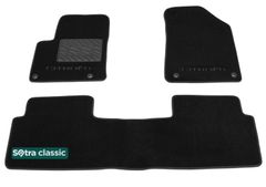 Двухслойные коврики Sotra Classic Black для Citroen C5 (mkII) 2008-2017