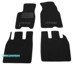 Двухслойные коврики Sotra Premium Black для Jeep Grand Cherokee (mkII)(WJ) 1999-2004