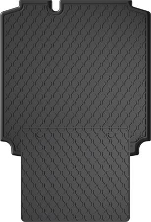 Гумовий килимок у багажник Gledring для Volkswagen Jetta (mkVI) 2011-2017 (багажник із захистом) - Фото 1
