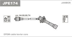 Дроти запалювання Janmor JPE174 для Subaru Forester 2.5 (EJ25) / Legacy 2.5 4WD (EJ25D) - Фото 1