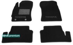 Двошарові килимки Sotra Premium Black для Toyota Auris (mkII) 2013-2018 - Фото 1