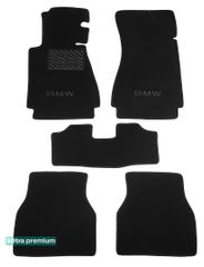 Двухслойные коврики Sotra Premium Black для BMW 7-series (E38) 1994-2001