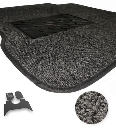 Текстильні килимки Pro-Eco Graphite для Isuzu D-Max (mkIII) 2019→ - Фото 1