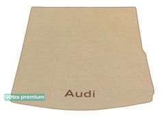 Двухслойные коврики Sotra Premium Beige для Audi A6/S6/RS6 (mkIII)(C6)(седан)(багажник) 2004-2011