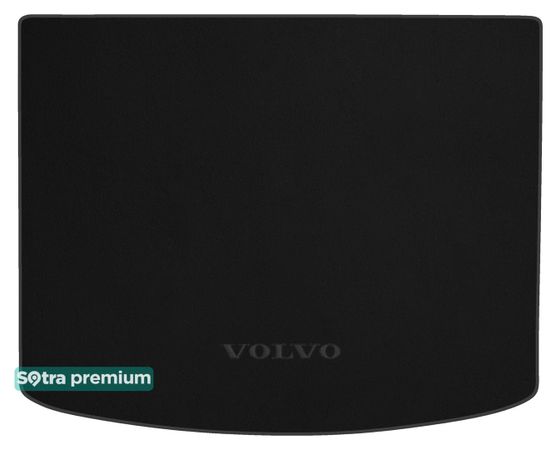 Двошарові килимки Sotra Premium Black для Volvo V40 (mkII)(D2,D3,D4)(верхній рівень)(багажник) 2018-2019 - Фото 1