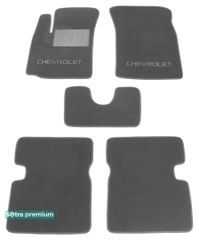 Двухслойные коврики Sotra Premium Grey для Chevrolet Aveo (mkI) 2003-2011
