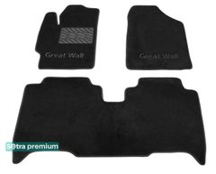Двухслойные коврики Sotra Premium Black для Great Wall Voleex C30 (mkI) 2010-2016