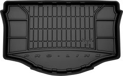 Гумовий килимок у багажник Frogum Pro-Line для Mitsubishi Mirage (mkVI)(хетчбек) 2012→ (нижній рівень)(багажник)