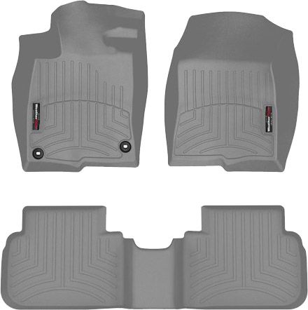 Коврики Weathertech Grey для Honda Civic (mkXI) / Acura Integra (mkII) (з USB портами на 2 ряду) 2021→ - Фото 1