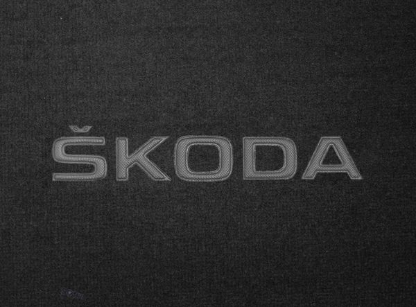 Двошарові килимки Sotra Classic Black для Skoda Rapid (mkI)(ліфтбек)(багажник) 2012-2019 - Фото 2