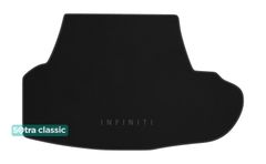 Двошарові килимки Sotra Classic Black для Infiniti Q50 (mkI)(багажник) 2013→
