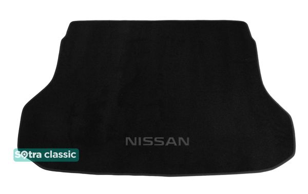 Двошарові килимки Sotra Classic Black для Nissan X-Trail (mkIII)(5 місць)(багажник) 2014-2017 - Фото 1