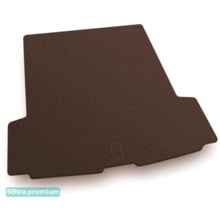 Двошарові килимки Sotra Premium Chocolate для Audi e-tron GT (mkI)(багажник) 2020→ - Фото 1