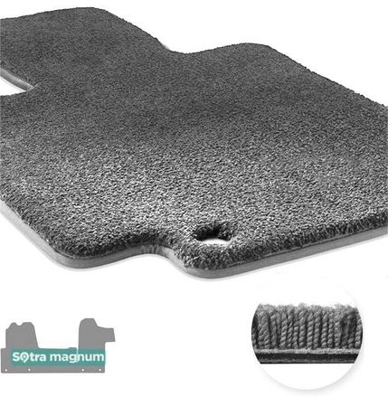 Двошарові килимки Sotra Magnum Grey для Nissan NV400 (mkI) / Interstar (mkII)(1 ряд) 2010→ - Фото 1