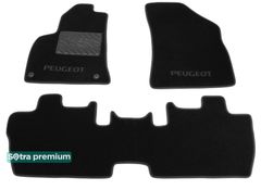 Двухслойные коврики Sotra Premium Black для Peugeot 3008 (mkI) / 5008 (mkI) 2008-2016