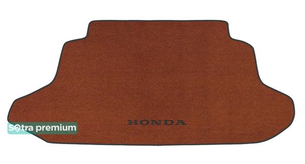 Двухслойные коврики Sotra Premium Terracotta для Honda CR-V (mkII)(багажник) 2002-2006 - Фото 1