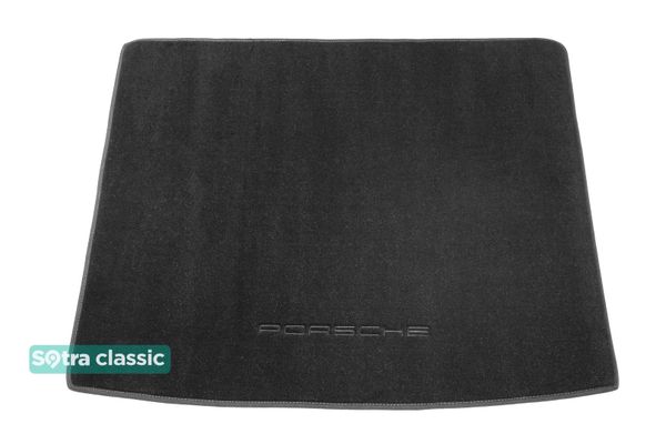 Двошарові килимки Sotra Classic Grey для Porsche Cayenne (mkII)(між полозамии)(багажник) 2010-2017 - Фото 1