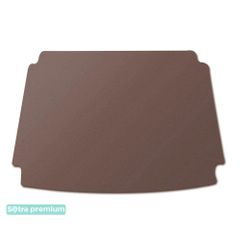 Двошарові килимки Sotra Premium Chocolate для Kia Niro (mkI)(багажник) 2016-2022