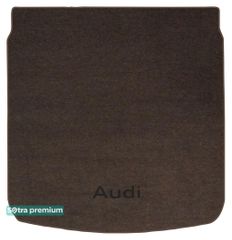 Двухслойные коврики Sotra Premium Chocolate для Audi A5/S5 (mkI)(лифтбэк)(багажник) 2011-2016