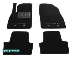 Двухслойные коврики Sotra Premium Black для Chevrolet Volt (mkI) 2010-2015