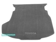 Двухслойные коврики Sotra Premium Grey для Toyota Corolla (mkXI)(E170)(багажник) 2012-2018