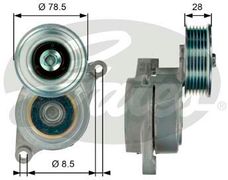 Ролик натяжний Gates T39103 (7808-21503) для Mazda 3 - Фото 1