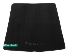 Двухслойные коврики Sotra Classic Black для Tesla Model S (mkI)(багажник) 2012→