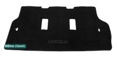 Двошарові килимки Sotra Classic Black для Lincoln Navigator (mkI)(багажник) 1997-2002 - Фото 1