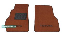 Двошарові килимки Sotra Premium Terracotta для Toyota MR2 (mkIII) 2003-2007