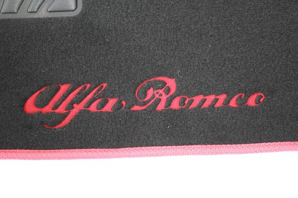 Двошарові килимки Sotra Custom Premium Black для Alfa Romeo Giulietta (mkI) 2010-2014 - Фото 4