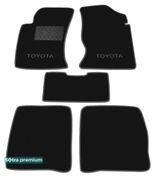 Двошарові килимки Sotra Premium Black для Toyota Carina E (mkI) 1992-1997 - Фото 1
