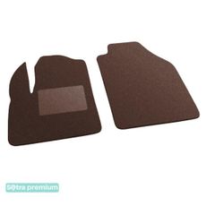 Двошарові килимки Sotra Premium Chocolate для Ford Tourneo / Transit Connect (mkI)(1 ряд) 2002-2013