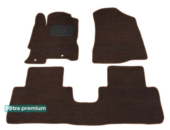 Двошарові килимки Sotra Premium Chocolate для Acura RDX (mkI) 2006-2012 - Фото 1