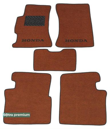 Двошарові килимки Sotra Premium Terracotta для Honda Accord (mkVI)(CG/CH) 1999-2002 (EU) - Фото 1