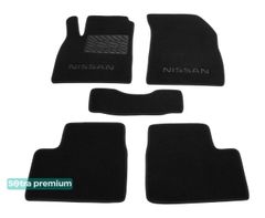 Двошарові килимки Sotra Premium Black для Nissan Micra (mkIV)(K13) 2010-2016