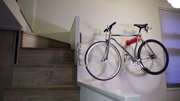 Настінний тримач Peruzzo 405-R Cool Bike Rack (Red) - Фото 7