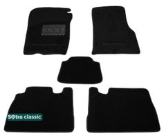 Двошарові килимки Sotra Classic Black для Mercedes-Benz M-Class (W163) 1998-2005