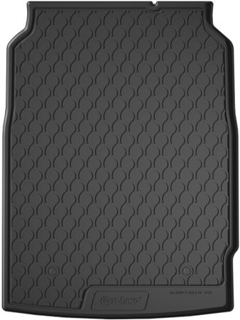 Гумовий килимок у багажник Gledring для BMW 5-series (F10)(седан) 2010-2017 (багажник) - Фото 1