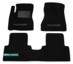Двухслойные коврики Sotra Classic Black для Hyundai Tucson (mkI) 2004-2014