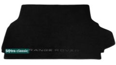 Двухслойные коврики Sotra Classic Black для Land Rover Range Rover (mkIII)(багажник) 2002-2012 - Фото 1