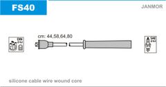 Дроти запалювання Janmor FS40 для Ford USA Probe 2.2