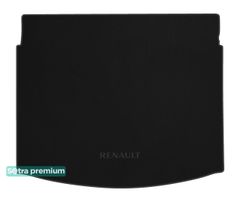 Двухслойные коврики Sotra Premium Black для Renault Megane (mkIV)(универсал)(багажник) 2016-2022